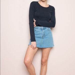Brandy Melville denim skirt